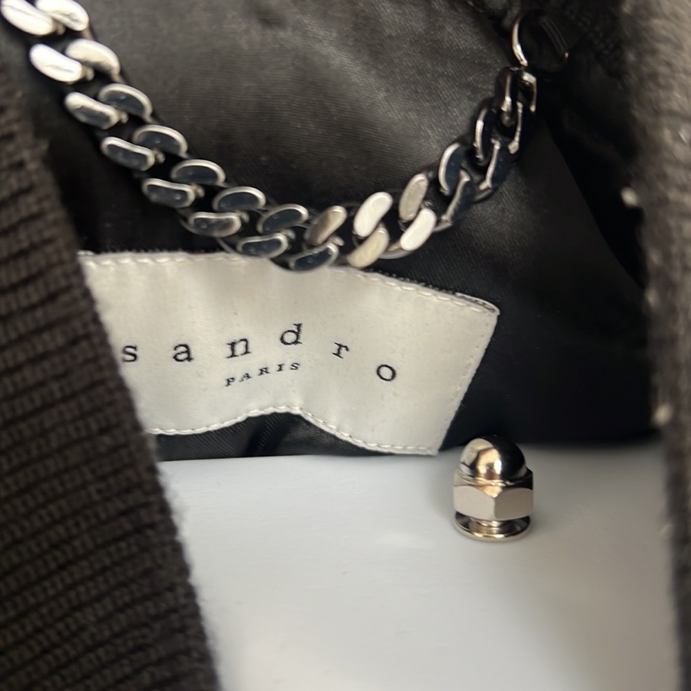 Sandro Aviator Jacket - image 4